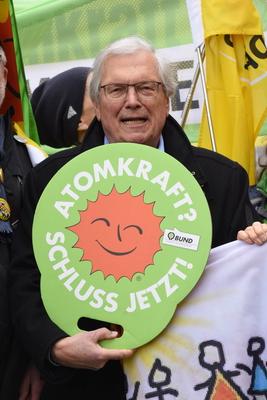 Hubert Weiger Ehrenvorsitzender Bund Naturschutz Muenchen 15.04.2023 0deonsplatz Bund Naturschutz Bayern und Greenpaece-stock-foto