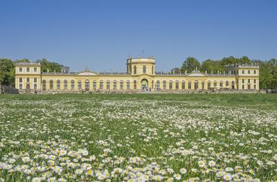 Schloss Orangerie, Parkaue, Auedamm, Kassel, Hessen, Deutschland-stock-foto