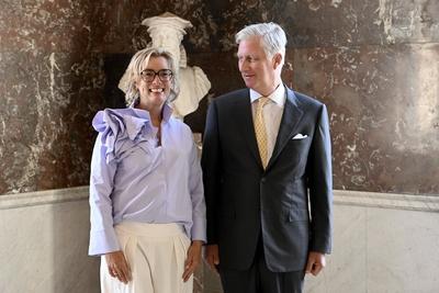 Presentation Of The 2025 Francqui Prize-stock-foto