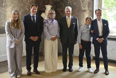 Presentation Of The 2025 Francqui Prize-stock-foto