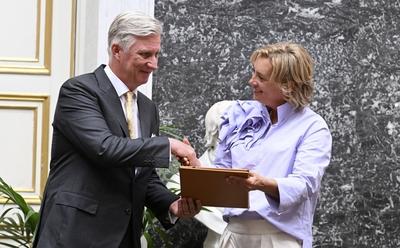 Presentation Of The 2025 Francqui Prize-stock-foto