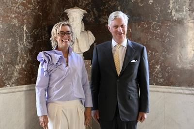 Presentation Of The 2025 Francqui Prize-stock-foto