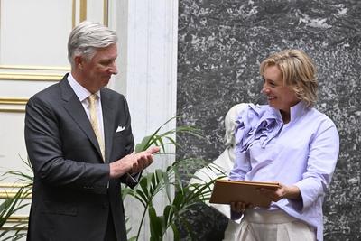 Presentation Of The 2025 Francqui Prize-stock-foto