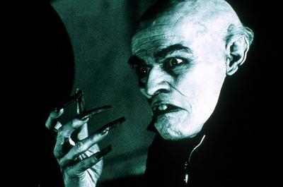 SHADOW OF THE VAMPIRE Friedrich Murnau verpflichtet f?r seinen Film Nosferatu einen echten Vampir (WILLEM DAFOE), um de-stock-foto