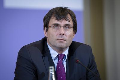 Pressekonferenz, Sitzung des Stabilit?tsrates, Finanzminister Marcus Optendrenk-stock-foto