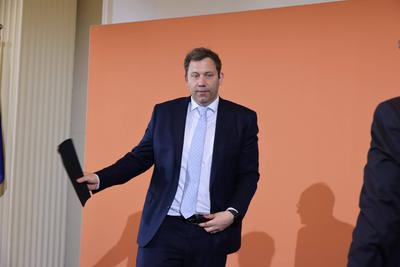 Bundesfinanzministerium Klingbeil-stock-foto