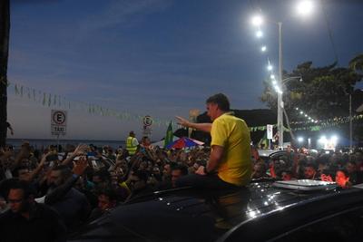 Former President Jair Bolsonaro receives the title of citizen of Natal.-stock-foto