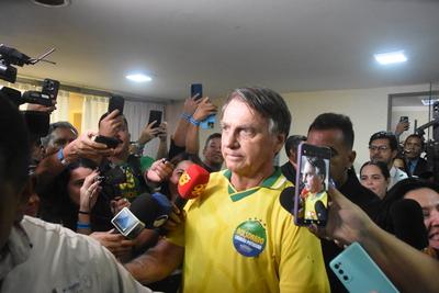 Former President Jair Bolsonaro receives the title of citizen of Natal.-stock-foto
