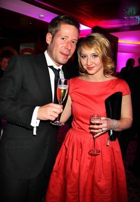 Anna Maria Muehe mit Freund Timon Modersohn beim - Tele 5 Directors Cut - im Rahmen der 62. Internationalen Filmfestspie-stock-foto