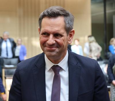 Bundesrat 1055 Sitzung-stock-foto