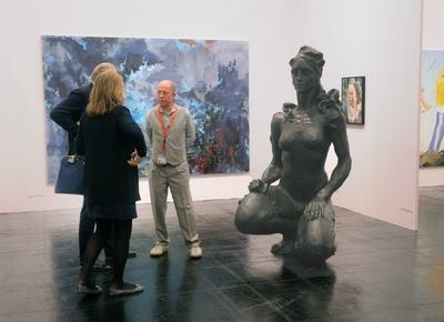 Deutschland K?ln 09 04 2014 ART Cologne 48 Internationaler Kunstmarkt vom 10 13 April 2014 Foto-stock-photo