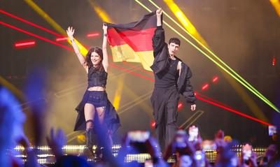 ESC Eurovision Song Contest 2025 in Basel-stock-photo