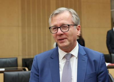 Bundesrat 1055 Sitzung-stock-foto