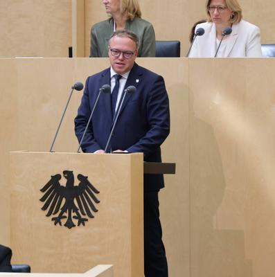 Bundesrat 1055 Sitzung-stock-foto