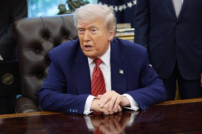 Trump Signs Executive Orders at the White House-stock-photo