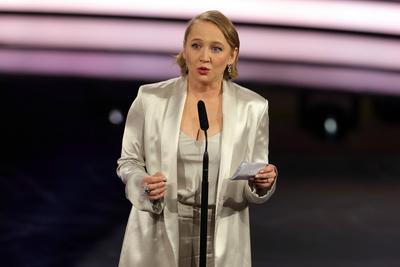Anna Maria Mühe Verleihung Bayerischer Filmpreis 2022 Anna Maria Mühe, Preisträgerin in der Kategorie Beste Darstellerin-stock-foto