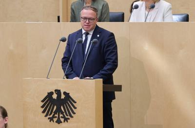 Bundesrat 1055 Sitzung-stock-foto