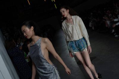 University of Westminster BA Fashion Showcase in London-stock-photo