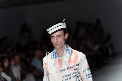 University of Westminster BA Fashion Showcase in London-stock-photo