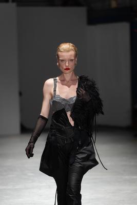 University of Westminster BA Fashion Showcase in London-stock-photo