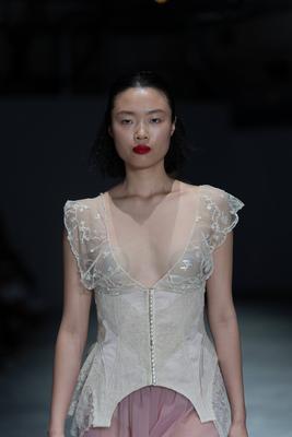 University of Westminster BA Fashion Showcase in London-stock-photo