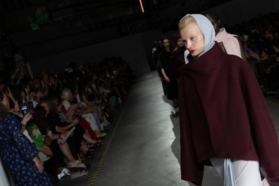 University of Westminster BA Fashion Showcase in London-stock-photo