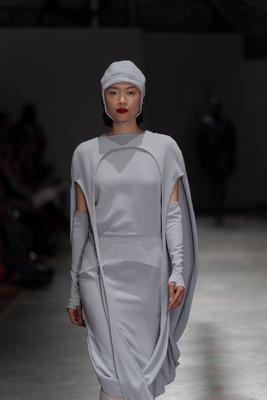 University of Westminster BA Fashion Showcase in London-stock-photo
