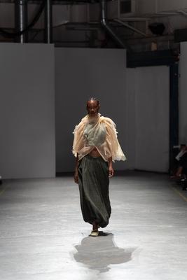 University of Westminster BA Fashion Showcase in London-stock-photo