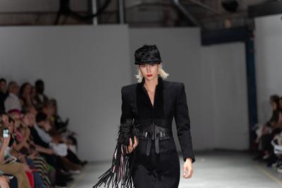 University of Westminster BA Fashion Showcase in London-stock-photo