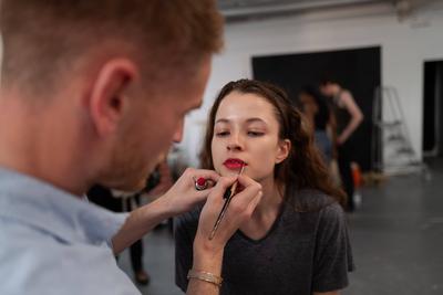 University of Westminster BA Fashion Showcase in London-stock-photo