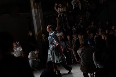 University of Westminster BA Fashion Showcase in London-stock-photo