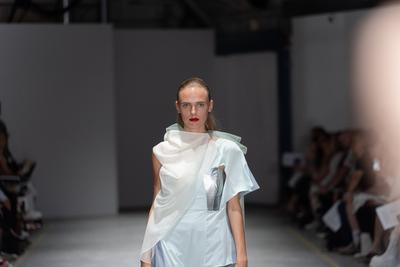 University of Westminster BA Fashion Showcase in London-stock-photo