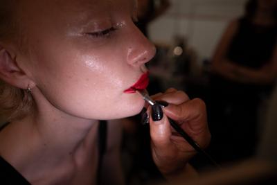 University of Westminster BA Fashion Showcase in London-stock-photo