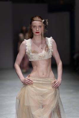 University of Westminster BA Fashion Showcase in London-stock-photo