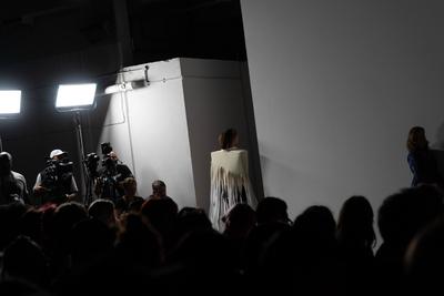 University of Westminster BA Fashion Showcase in London-stock-photo