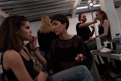 University of Westminster BA Fashion Showcase in London-stock-photo