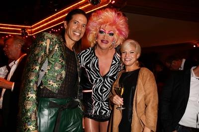 Jorge Gonzalez, Olivia Jones und Ina Mueller - Nacht der Legenden 2015 im Schmidts Tivoli in Hamburg am 06.09.2015 Copyr-stock-foto