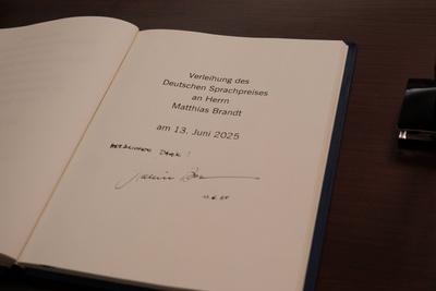 Deutscher Sprachpreis 2025-stock-foto