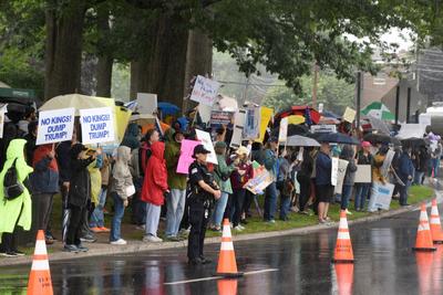 No Kings Anti-Trump Rally-stock-foto
