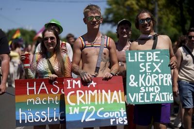 29. VIENNA PRIDE - REGENBOGENPARADE-stock-foto