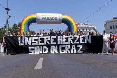 29. VIENNA PRIDE - REGENBOGENPARADE-stock-foto