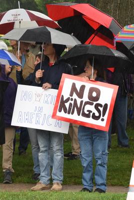 No Kings Anti-Trump Rally-stock-foto