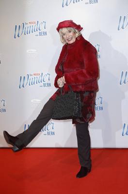Marlies M?ller / Weltpremierevon Das Wunder von Bern am 23. November 2014 im Stage Theater an der Elbe in Hamburg / ***-stock-foto