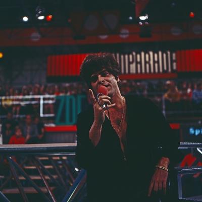 ZDF Hitparade, Musiksendung, Deutschland 1969 - 2000, Mitwirkende: Ricky Shayne Nur redaktionelle Nutzung. Editorial usa-stock-foto