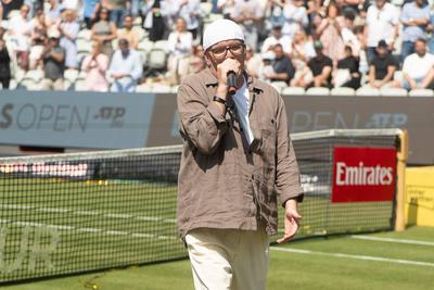 Alexander Zverev vs. Taylor Fritz, Tennis, ATP-Turnier, Boss-Open, Center-Court, Finale, 15.06.2025,-stock-photo