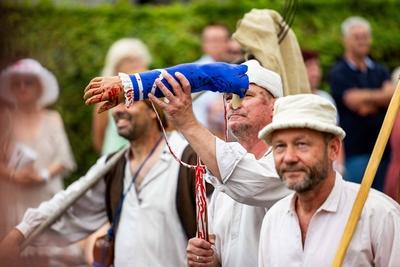 15.06.2025, GER, Kultur / Konzert / News / Tradition, 1250 Jahrfeier Bad Salzungen ?Unsere sch?ne Salzstadt wird stolze 1250 Jahre alt? mit Historischen Festumzug-stock-foto