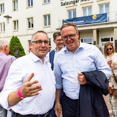 15.06.2025, GER, Kultur / Konzert / News / Tradition, 1250 Jahrfeier Bad Salzungen ?Unsere sch?ne Salzstadt wird stolze 1250 Jahre alt? mit Historischen Festumzug-stock-foto