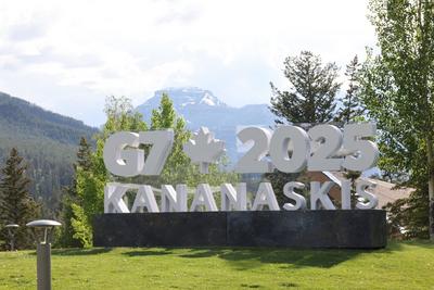 G7 Gipfel der Regierungschefs Kanada-stock-photo