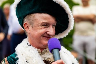 15.06.2025, GER, Kultur / Konzert / News / Tradition, 1250 Jahrfeier Bad Salzungen ?Unsere sch?ne Salzstadt wird stolze 1250 Jahre alt? mit Historischen Festumzug-stock-foto