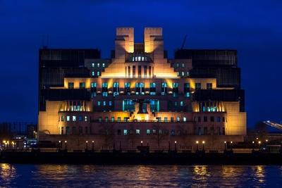 13 01 2017 London United Kingdom MI6 Building Amid the Donald Trump dossier were former MI6 of-stock-foto